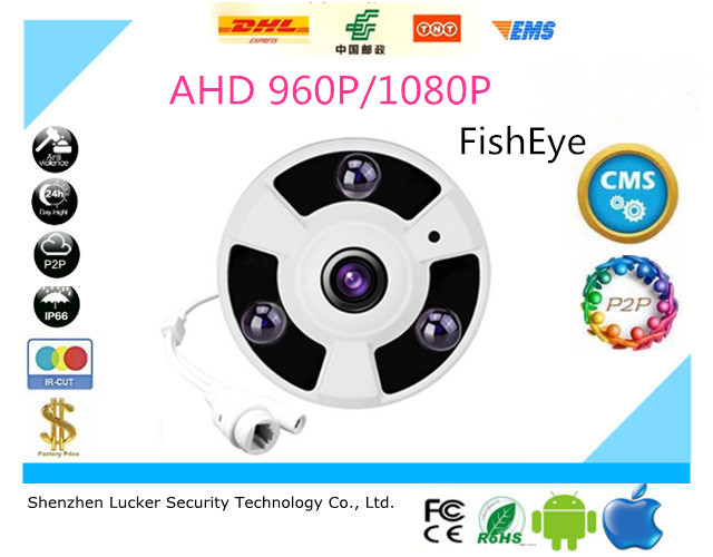 ĳ FishEye XM330 + 2235E AHD/TVI/CVI/CVBS ݼ  ī޶ 1080N 960H 1920*1080 180 NightVision CCTV 
